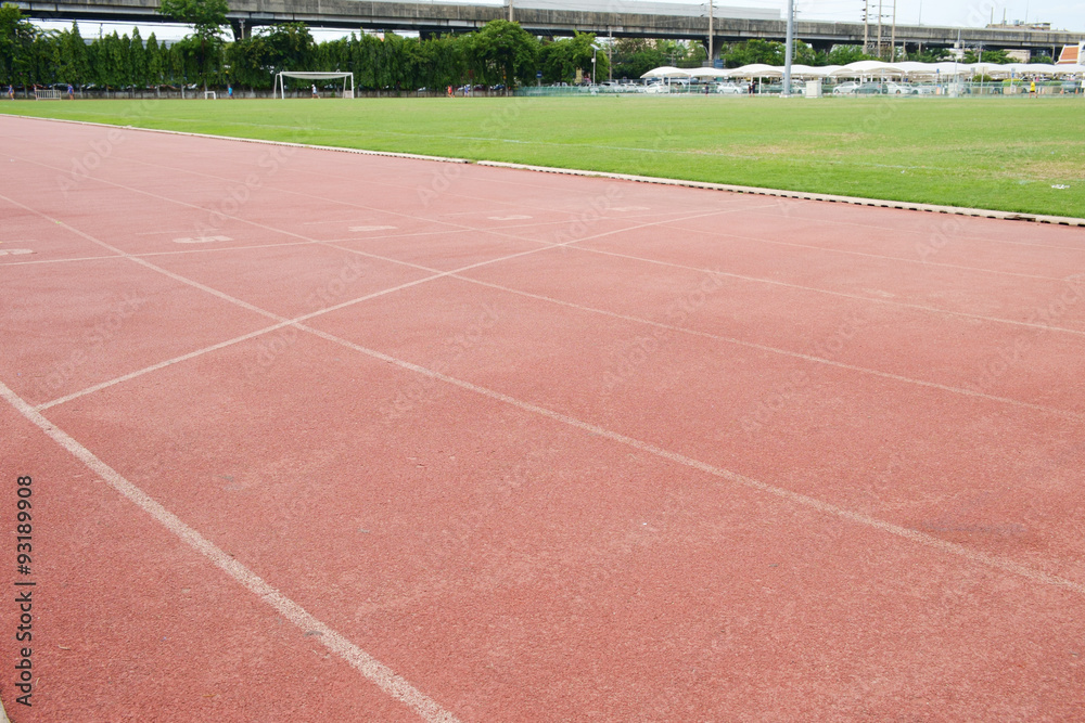 Obraz premium Running track