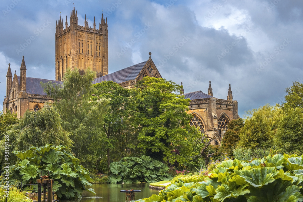 Fototapeta premium Wells Cathedral, Somerset, England