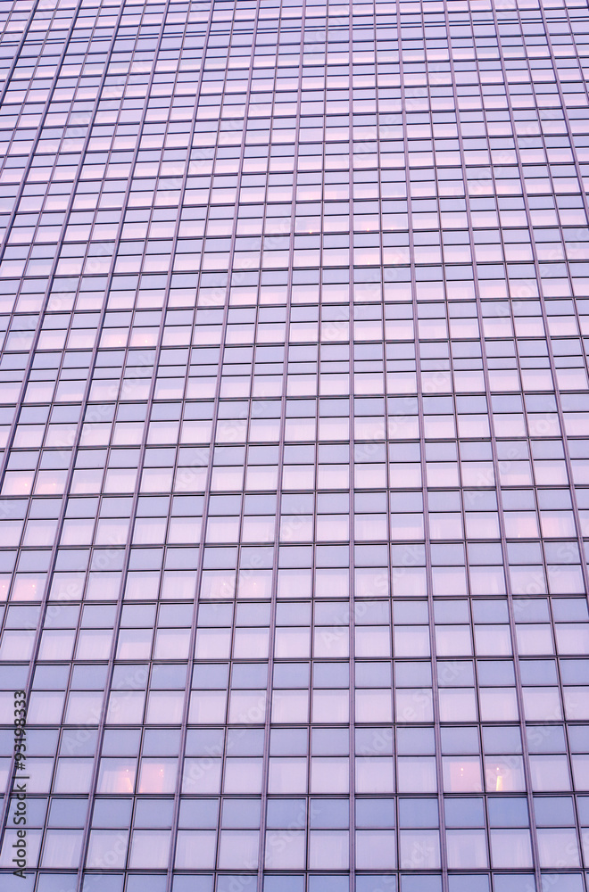 The facade of a skyscraper in Berlin. The facade of a skyscraper in Berlin.