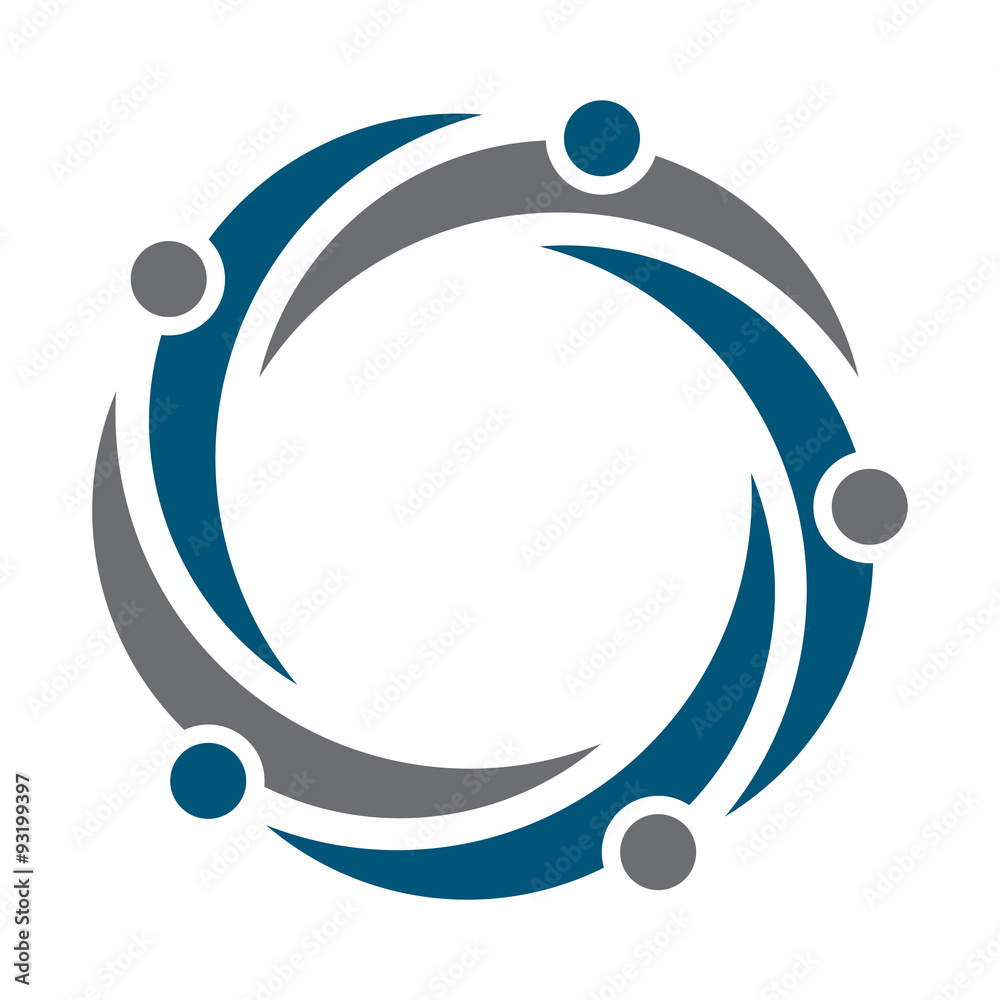 Wall Mural logo icon business