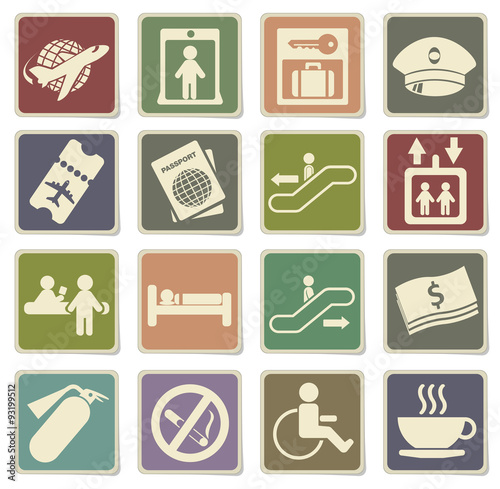 Airport icons