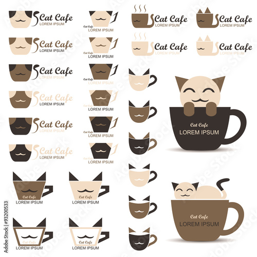 Cat Cafe Logo