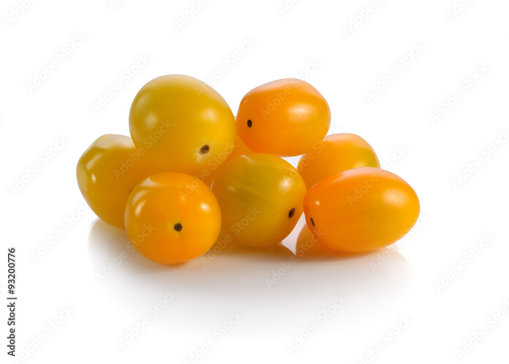 Yellow cherry tomatoes