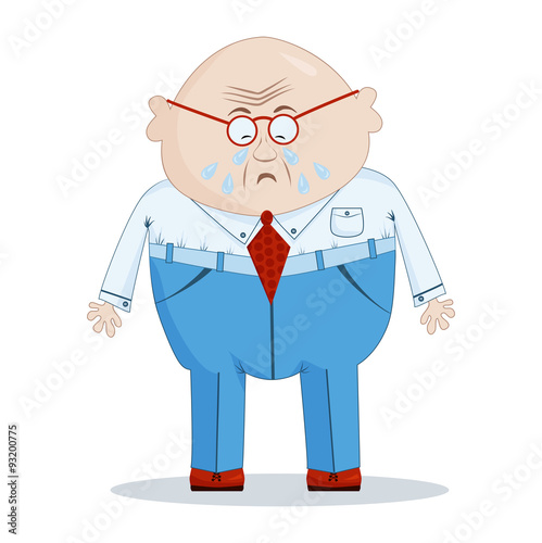 sad man