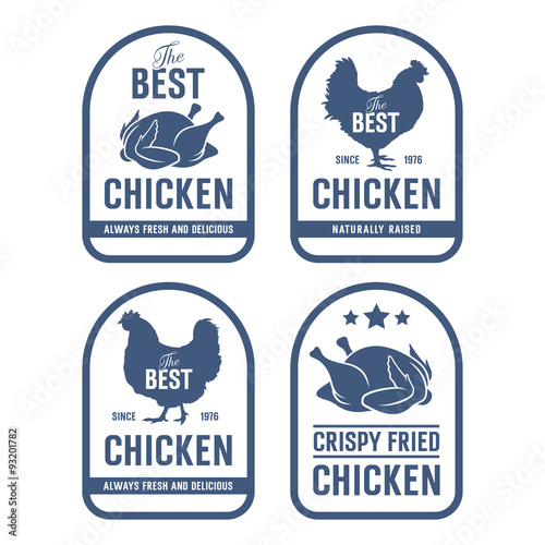 Chicken label 001