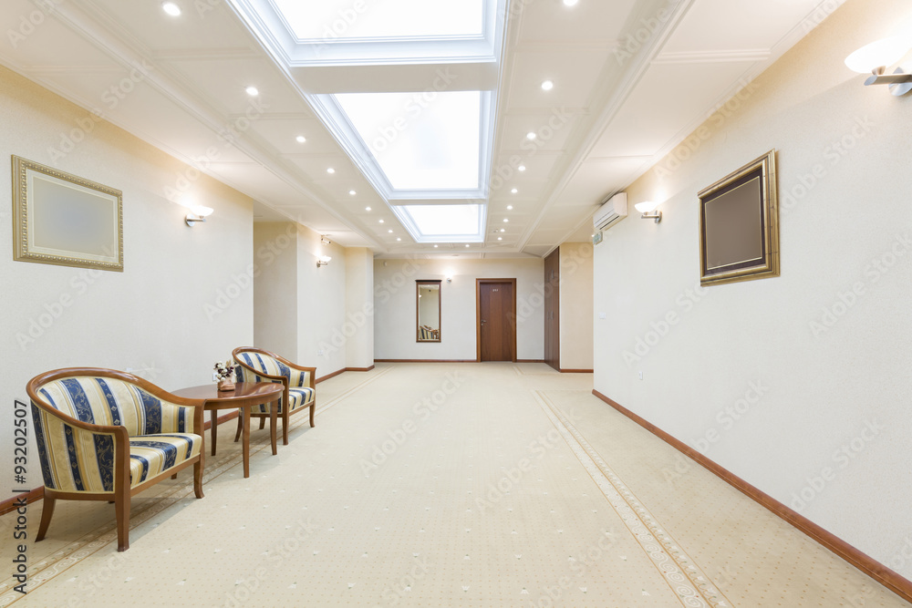 Fototapeta premium Hotel lobby interior