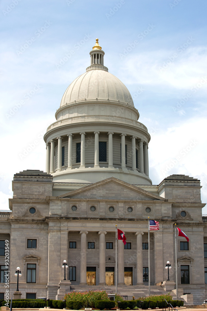 Arkansas Capital Building Entance