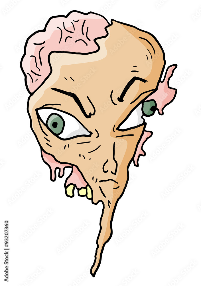 zombie head zombie head