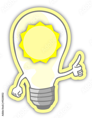 Sun energy light