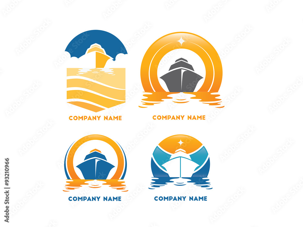 Fototapeta premium cruise logo