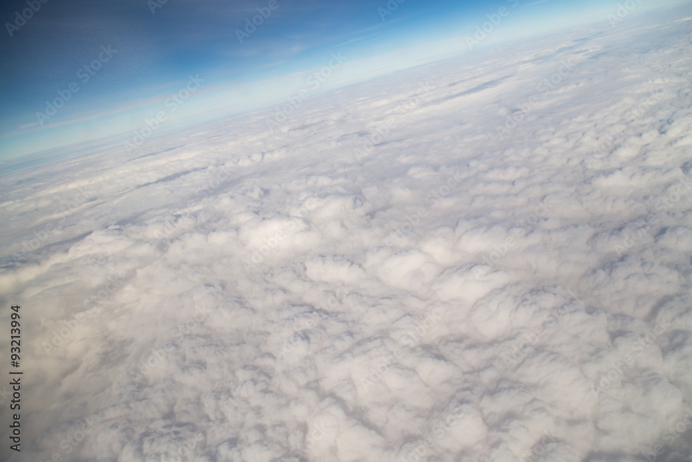 clouds. view from the airplane clouds. view from the airplane