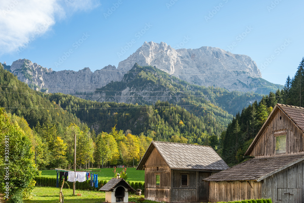 The Grosser Buchstein is a 2224 m high mountain in the Ennstal Alps in Styria. He rises north of the Enns at the entrance of the Gesäuse and is part of the homonymous National Park Gesäuse