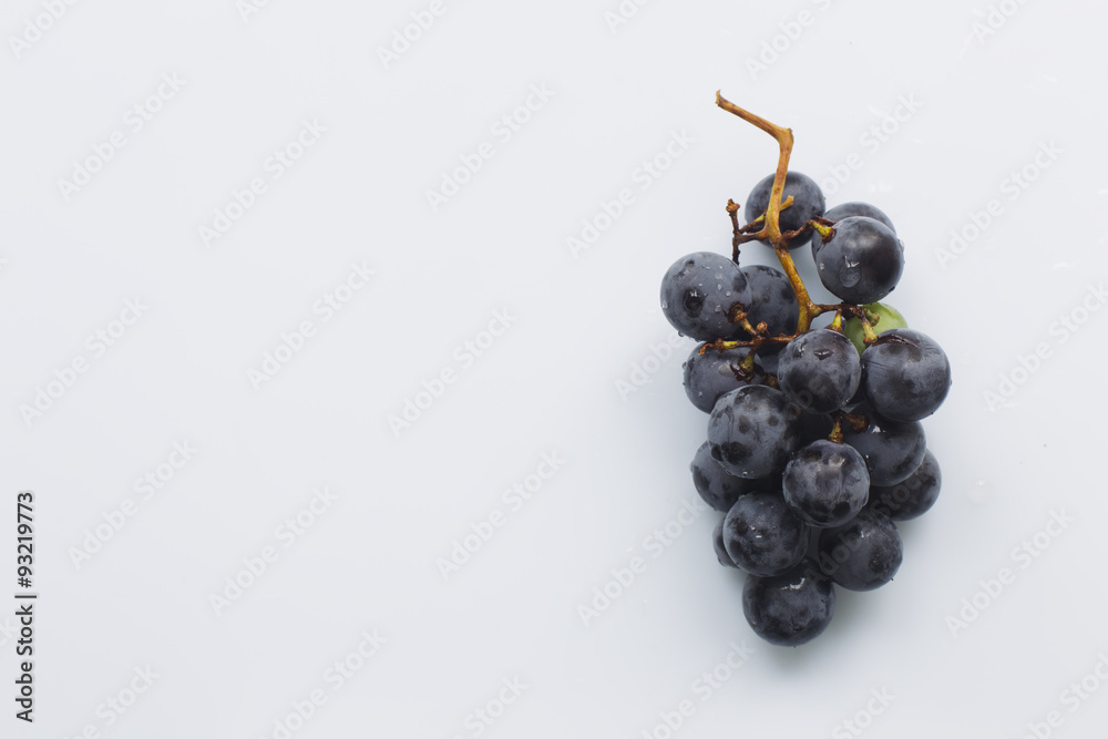 Fototapeta premium Black grapes 