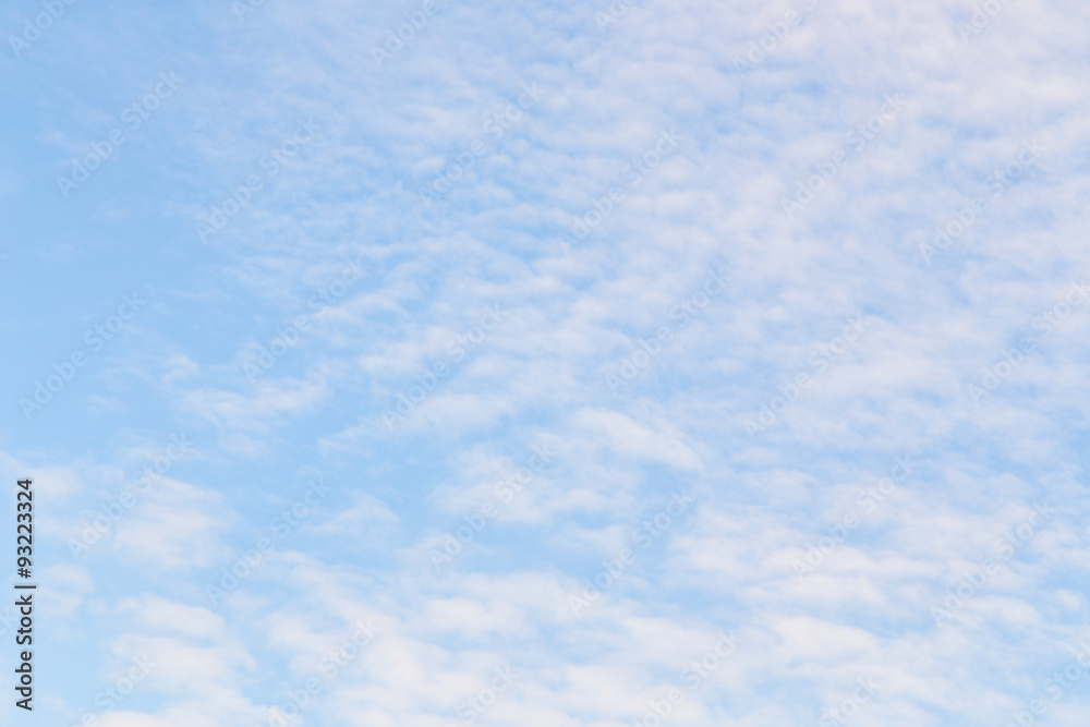 Blue sky and white clouds Blue sky and white clouds