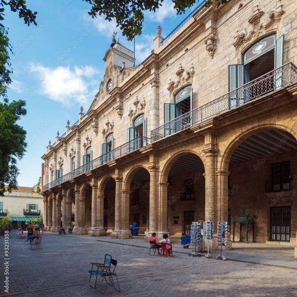 Fototapeta premium Palacio De Los Capitanes, Havana