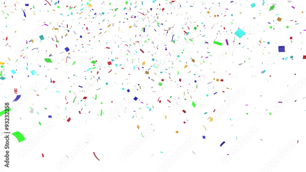 Multicolor Confetti Explosion