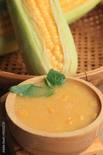 Corn soup