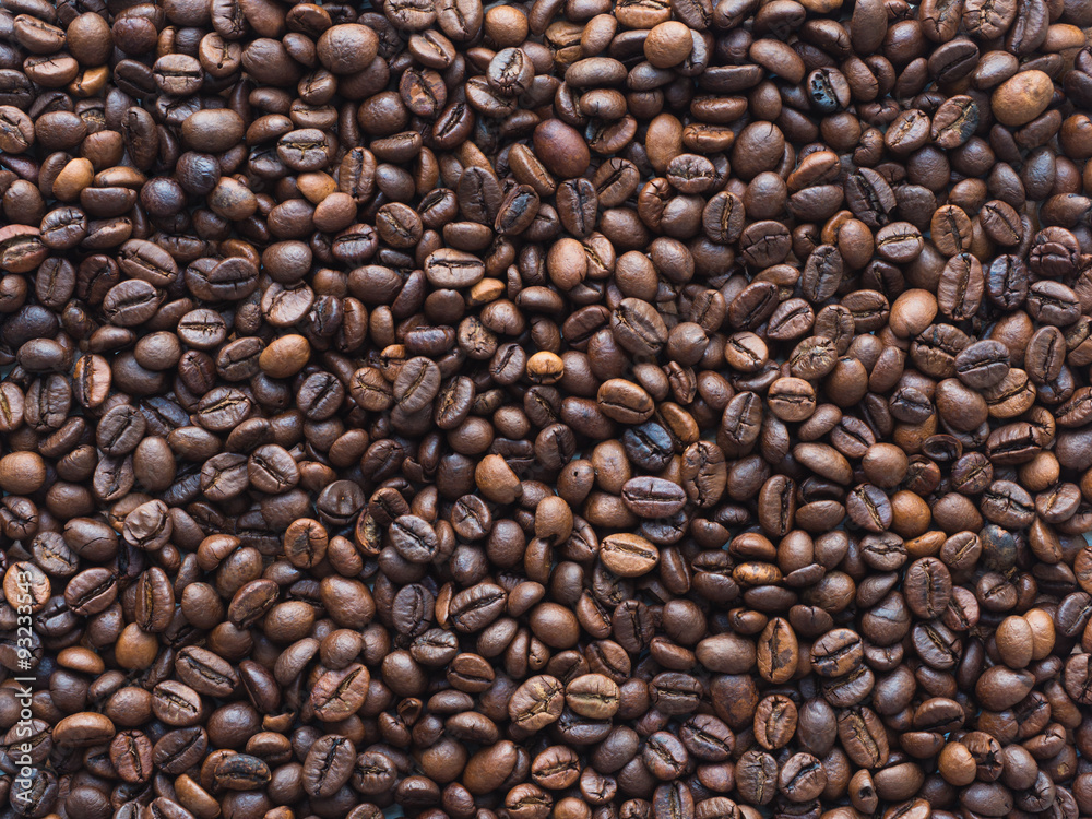 Background of coffee beans Background of coffee beans