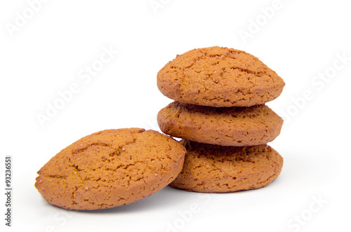 Oatmeal Cookies isolated