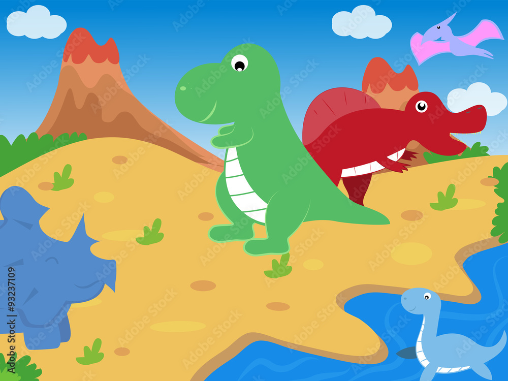 Obraz premium Dinosaur 