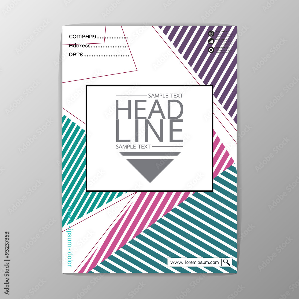 A4 Size, Abstract Cover Background polygon design, A4 Size, Abstract Cover Background polygon design,
