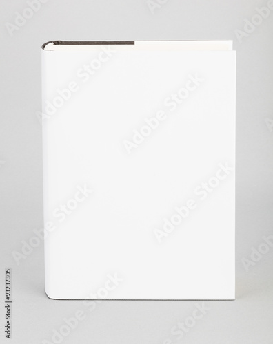 Blank book white cover 6 x 8,5 in