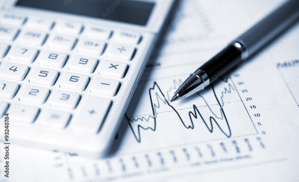 business concept:financial accounting analysis business concept:financial accounting analysis