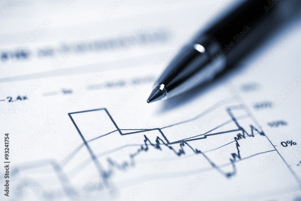business concept:financial accounting analysis business concept:financial accounting analysis
