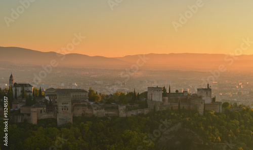 Atardecer en Granada