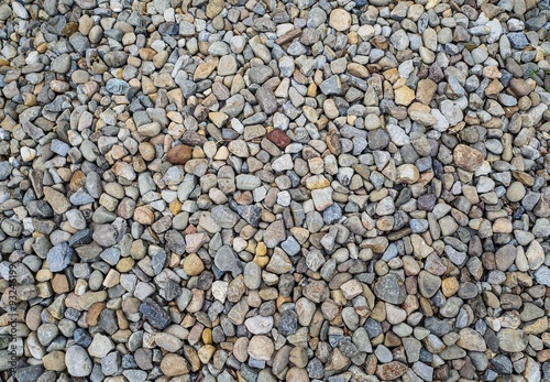 Small pebble rocks background texture