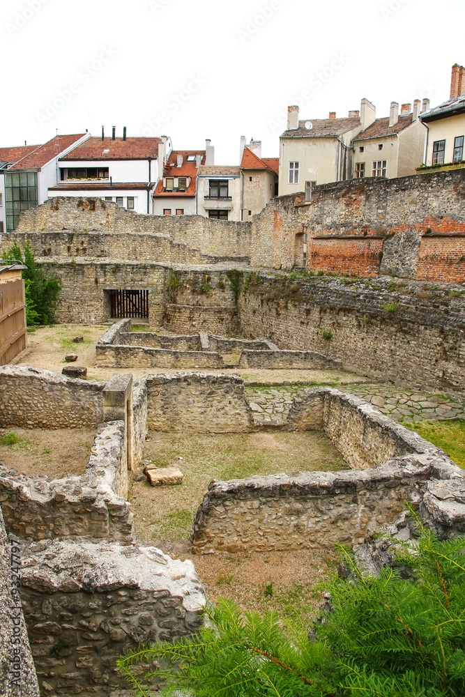 Archeological site in Sopron