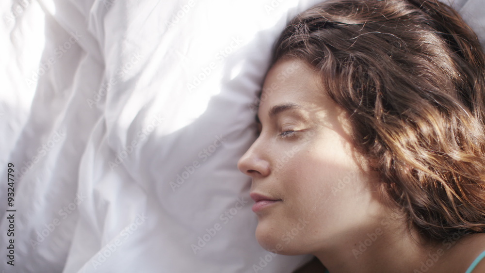 4K Attractive sleeping woman, shot on Red Epic Dragon 4K Attractive sleeping woman, shot on Red Epic Dragon