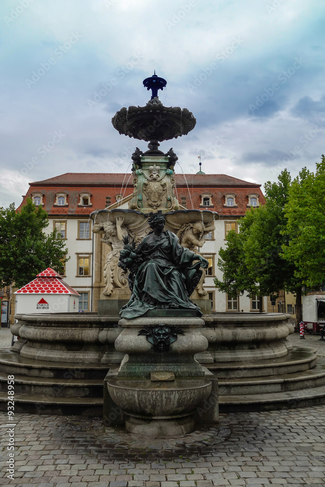 Paulibrunnen in Erlangen