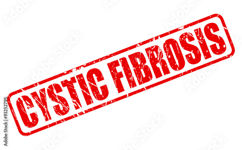CYSTIC FIBROSIS red stamp text