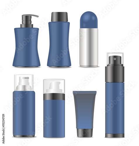 Blue men packages