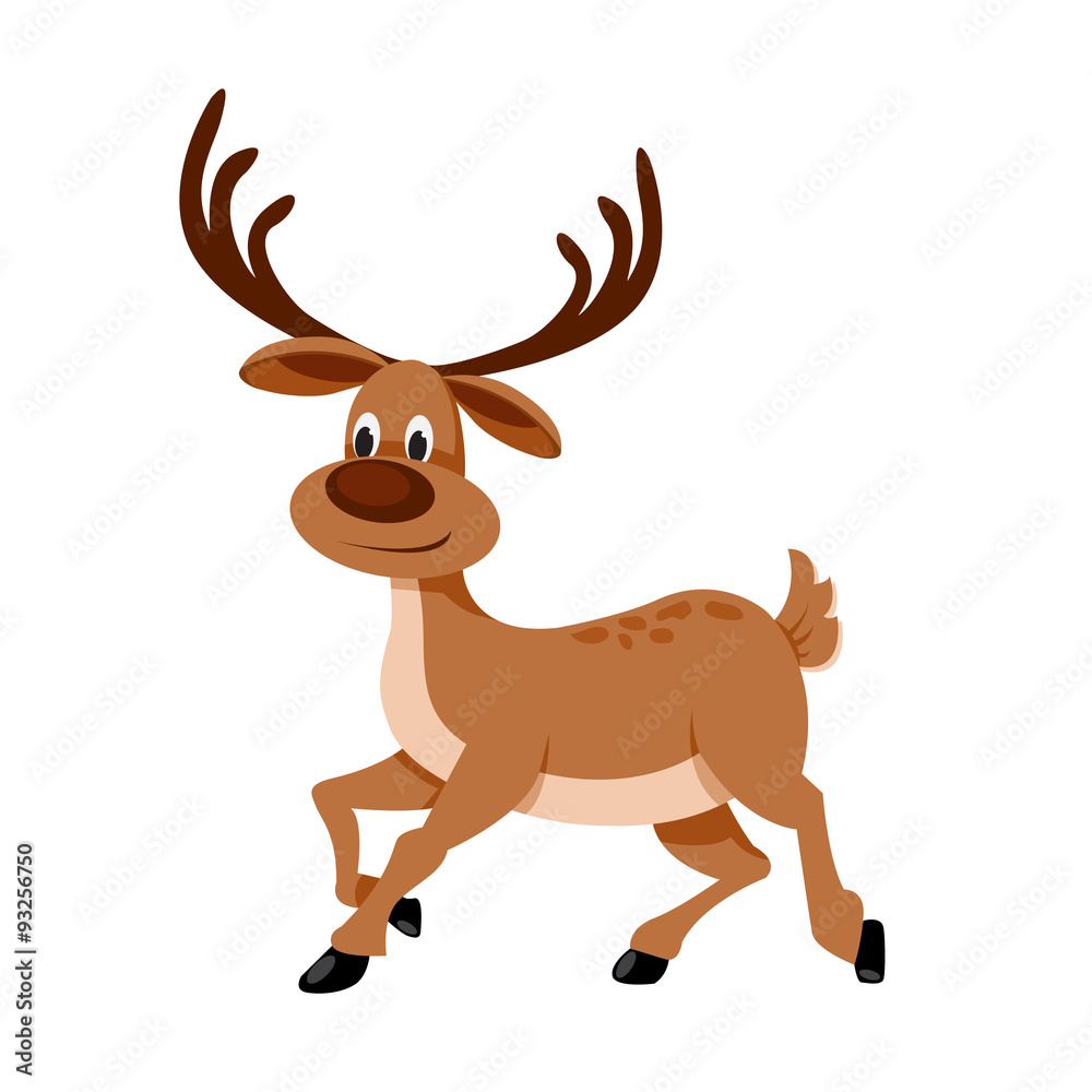 Fototapeta premium Cartoon deer