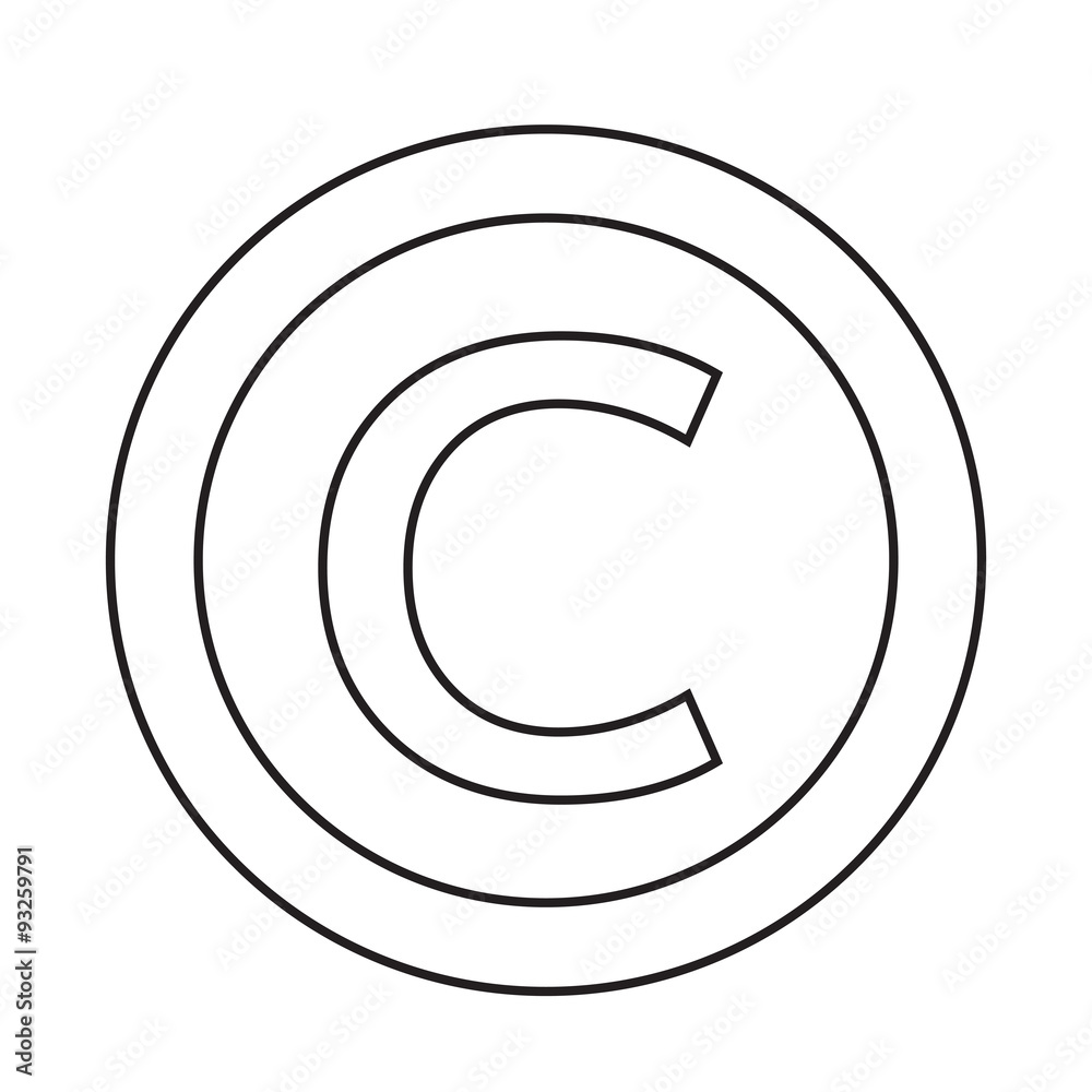 copyright symbol icon copyright symbol icon