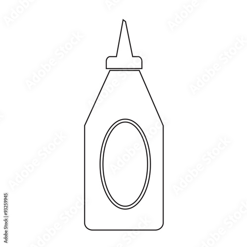 bottle ketchup icon