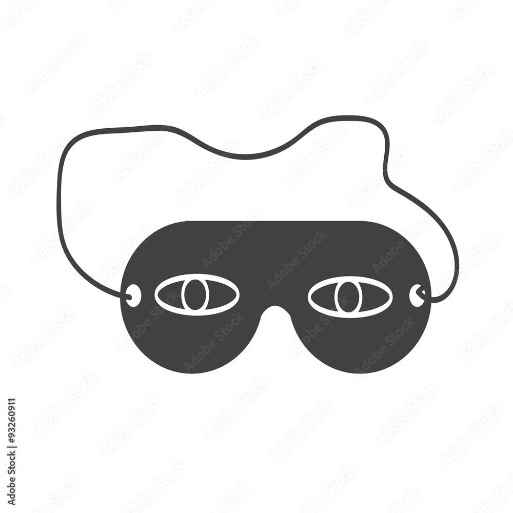 sleep eye mask icon sleep eye mask icon