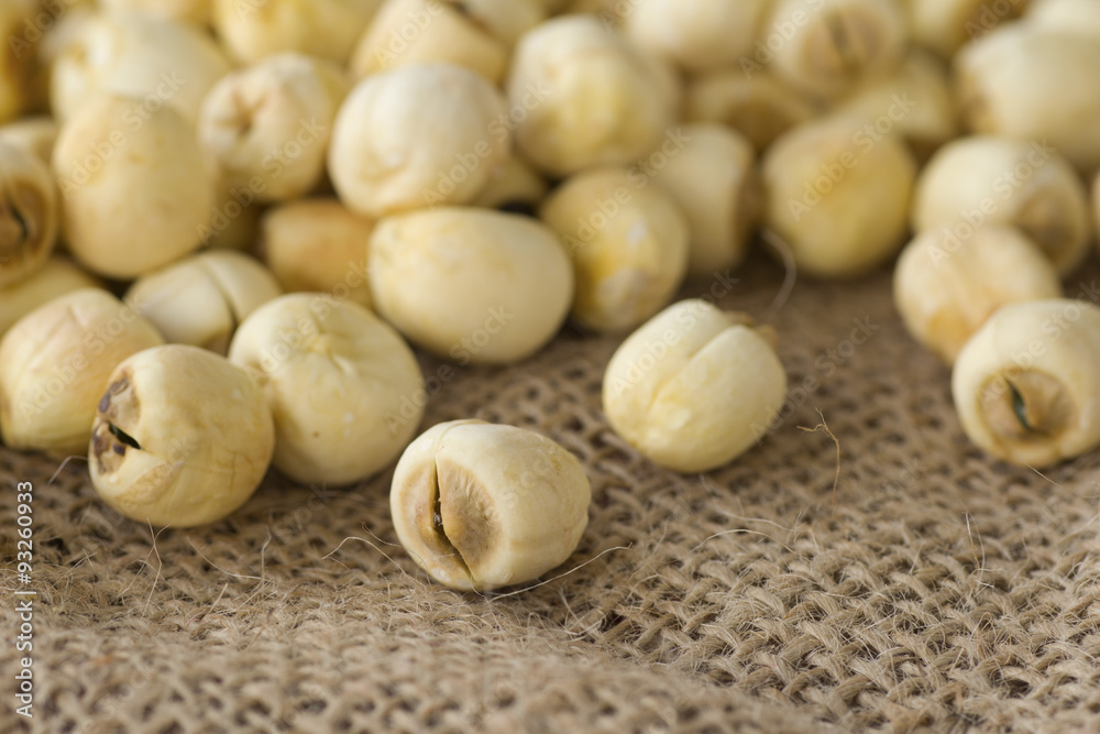 Lotus Seeds; Non sharpened file Lotus Seeds; Non sharpened file