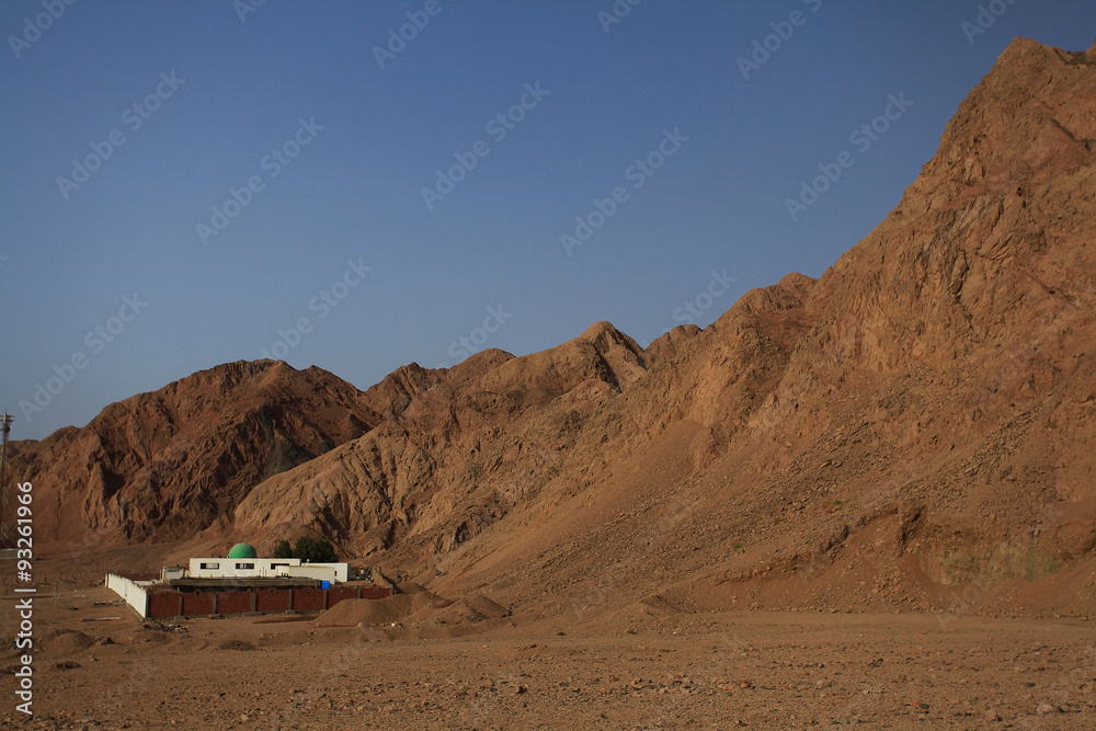 Mosque in the desert