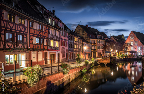 Colmar. Fishermans Wharf. France. Alsace.