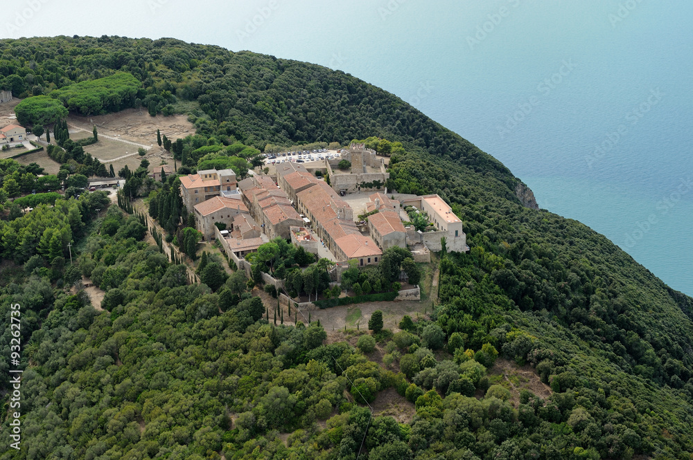 Italy, town of Populonia in Tuscany