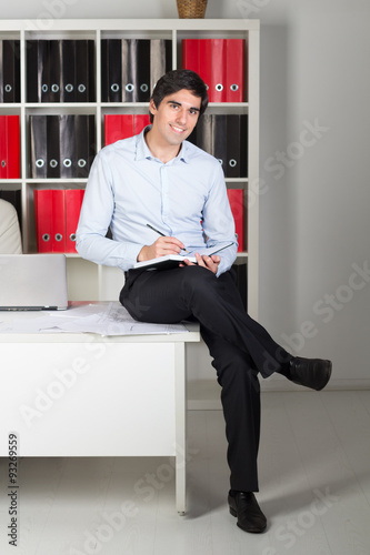 Manager working in the office