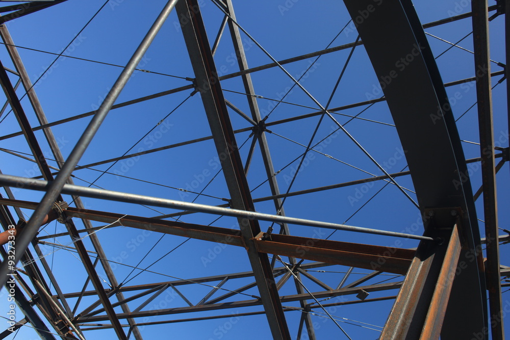 Construction Steelwork Steel framework structure Construction Steelwork Steel framework structure