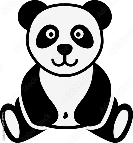 Fototapeta Naklejka Na Ścianę i Meble -  Cartoon Panda