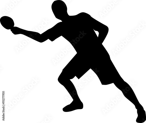 Ping pong player
