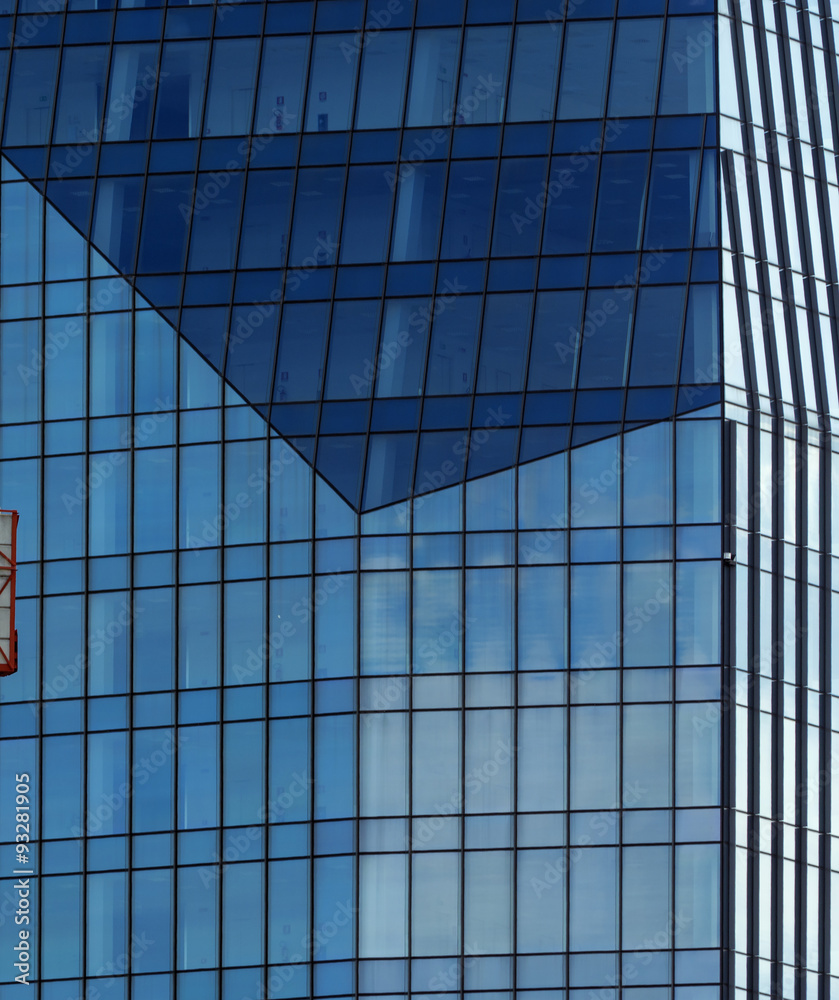 Fototapeta premium Modern buildings in Milan