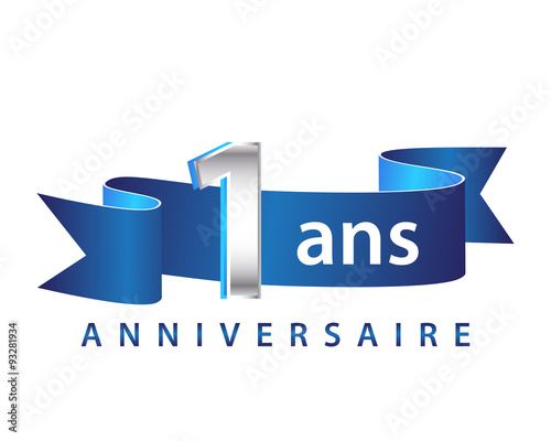 1 Ruban Bleu logo Anniversaire