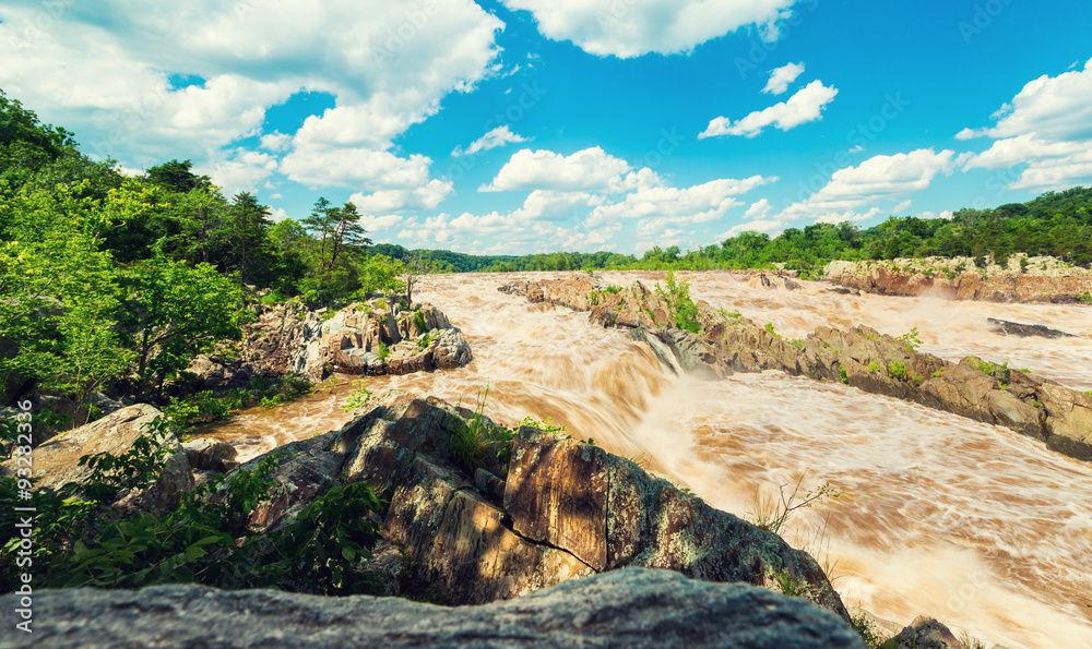 Fototapeta premium Great Falls National Park, Fairfax County, VA